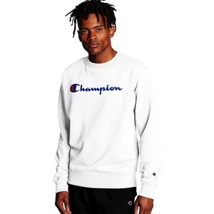 Champion NWT White Powerblend Sweatshirt